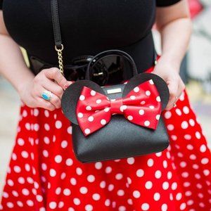NWT kate spade x Disney Minnie Mouse Mini Maise